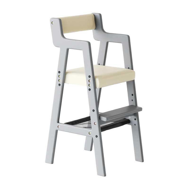 北欧風のおしゃれなキッズハイチェアー|優しい色あい