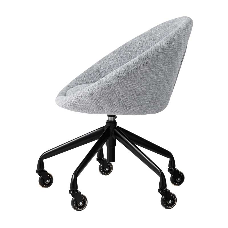 北欧風丸型デスクチェア｜昇降＆キャスター付き | インテリア