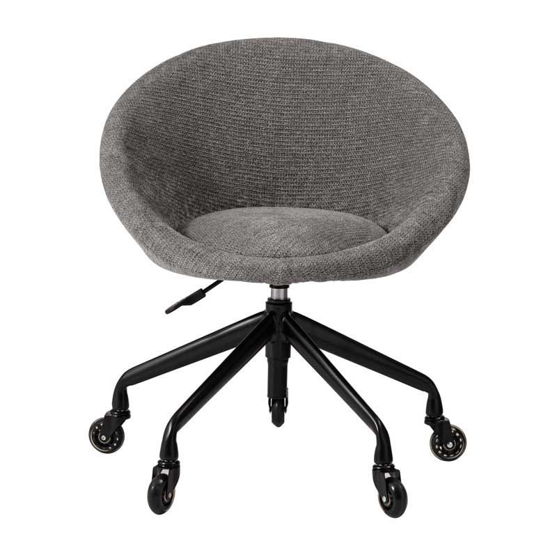 北欧風丸型デスクチェア｜昇降＆キャスター付き | インテリア