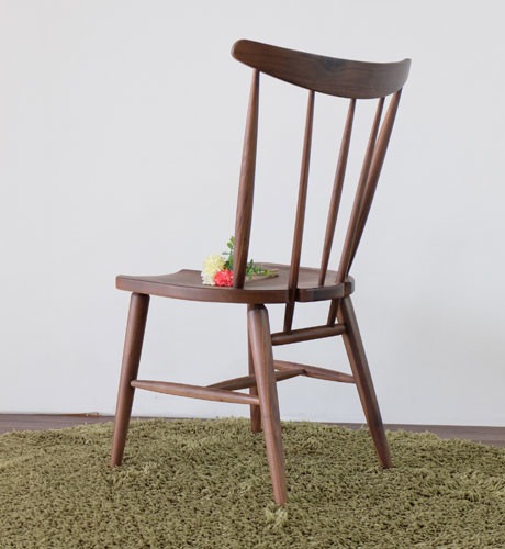 チェア ダイニング ウォルナット材 WA【座面までの高さ約39cm】 おしゃれなインテリア