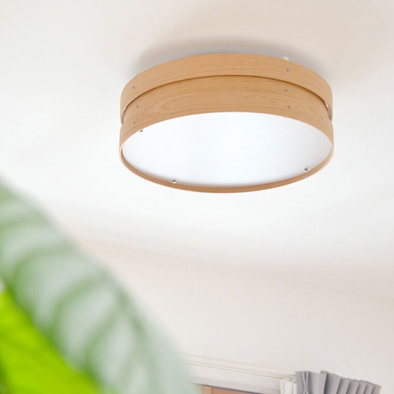 木の素材のLEDシーリングライト｜ナチュラルインテリア | インテリア