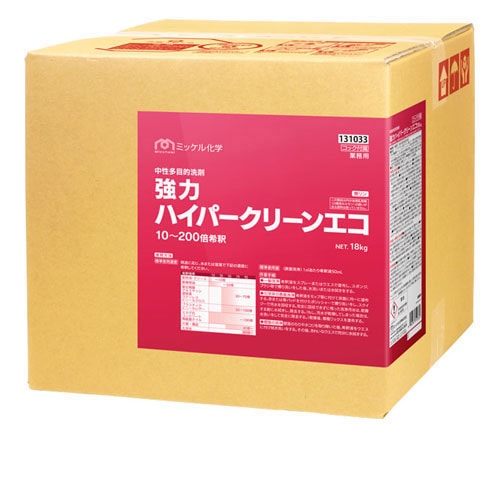 ミッケル化学株式会社 強力ハイパークリーンエコ 18kg
