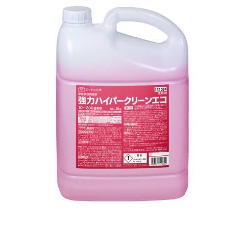ミッケル化学株式会社 強力ハイパークリーンエコ 5kg×2