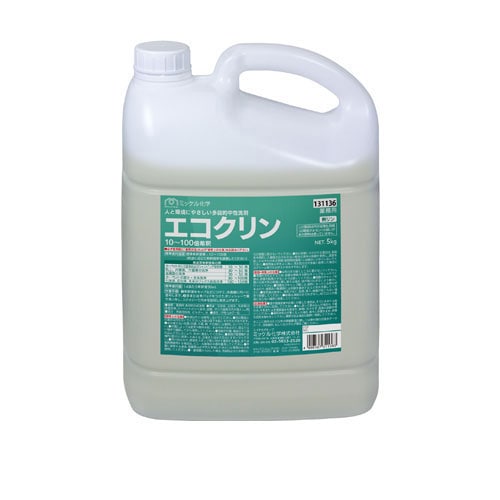 ミッケル化学株式会社 エコクリン 5kg×3本