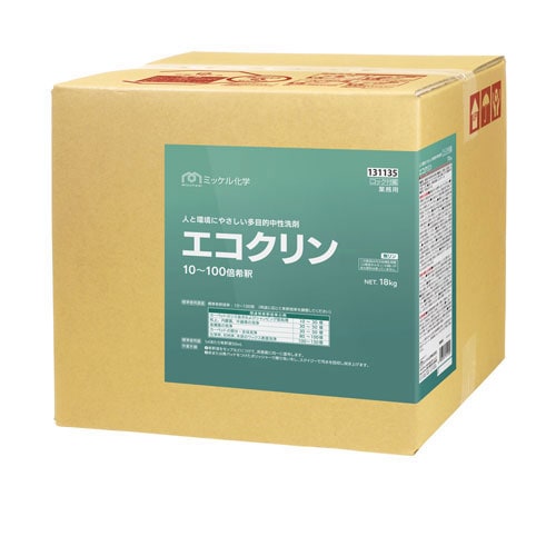 ミッケル化学株式会社 エコクリン 18kg