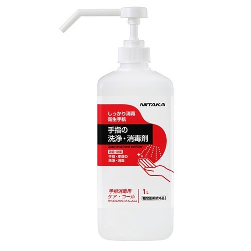 ニイタカ 手指消毒用ケアコール １Ｌ×１２本セット