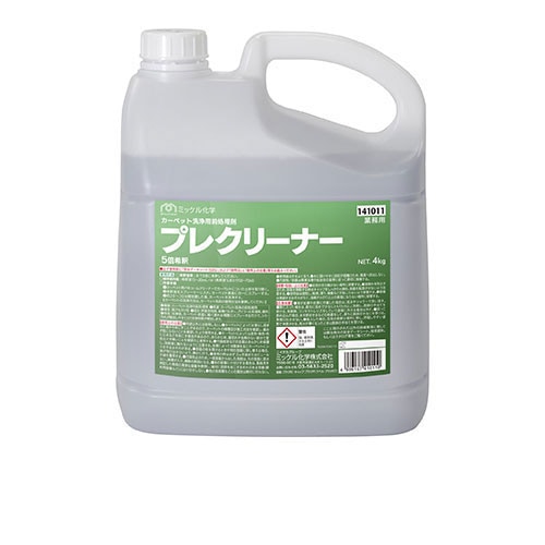ミッケル化学株式会社 プレクリーナー 4kg x 4本