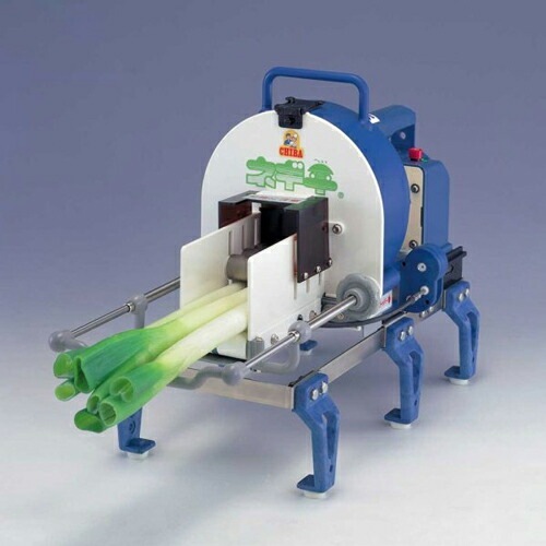 千葉工業所 電動ネギ平 送り装置付