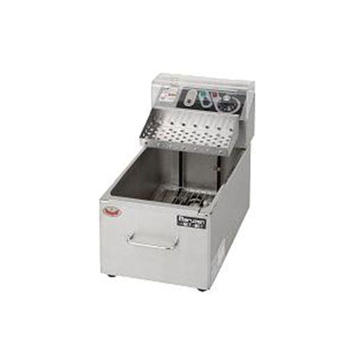 マルゼン 電気ミニフライヤー 槽 ヒーターユニット取り外し式 MEF-M8T