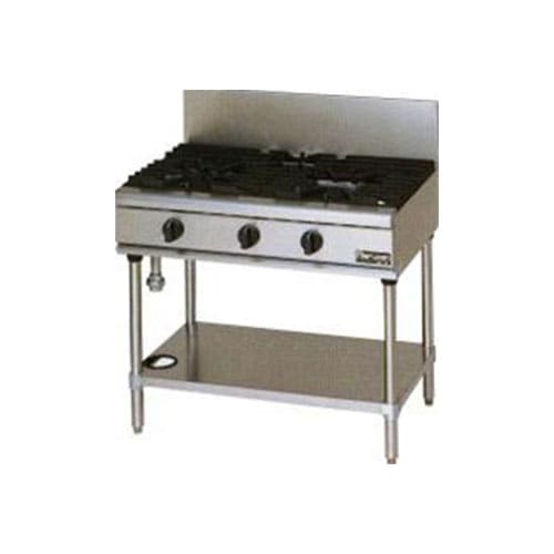 RGT-S127B　NEWパワークック　ガステーブル〈立ち消え安全装置搭載〉クリーブランド RGT-S127B マルゼン 業務用 ガステーブル NEWパワークックシリーズ