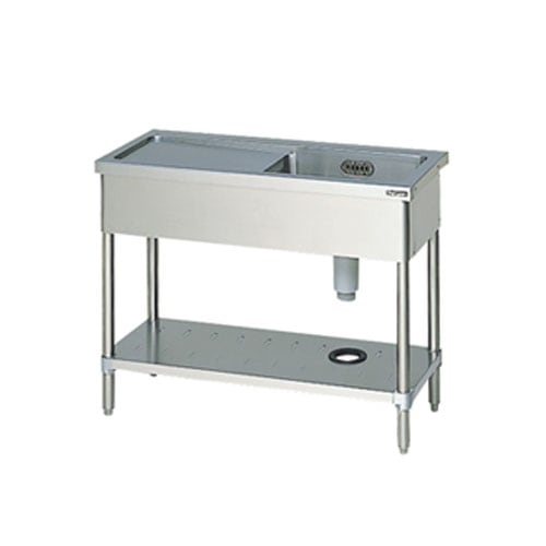 BSM1-186L マルゼン 一槽水切付シンク