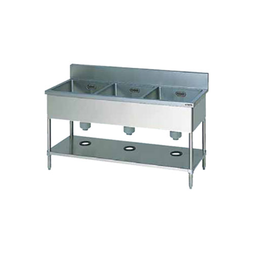 マルゼン 三槽シンク BS3-154