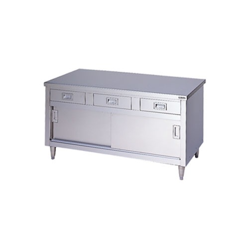 マルゼン 調理台引出し引戸付BHD-064