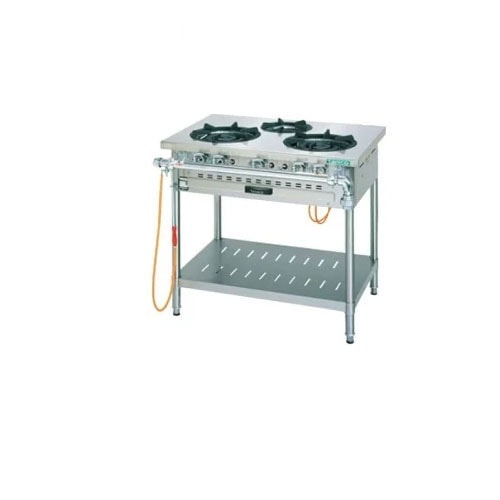 タニコー ガステーブル クランスシリーズ バックガード付 TGTM-0921BE