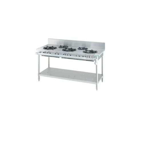 タニコー ガステーブル クランスシリーズ バックガード付 B-TGT-120