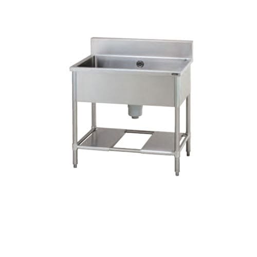 タニコー 一槽シンク バックガードなし TRE-1S-150ANB