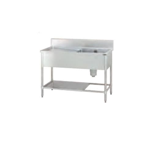 タニコー 水切付二槽シンク TRE-2SL-180L