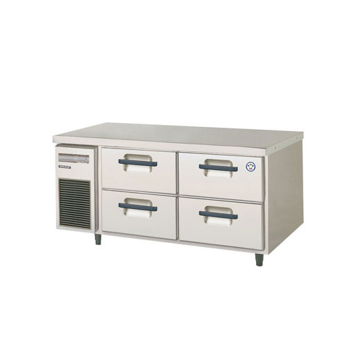 フクシマガリレイ ２段ドロワーテーブル冷凍庫 LBC-124FM2