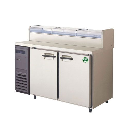 フクシマガリレイ ネタケース付コールドテーブル LCC-120RX-NCF ノンフロン 受注生産品