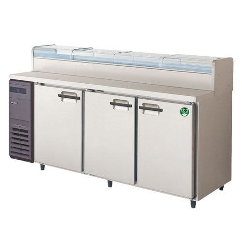 フクシマガリレイ ネタケース付コールドテーブル LCC-180RX-NCF ノンフロン 受注生産品