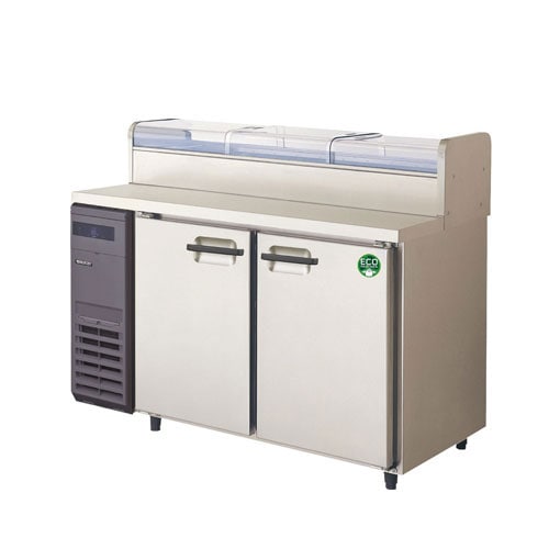 フクシマガリレイ ネタケース付コールドテーブル LCW-120RX-NCF ノンフロン 受注生産品