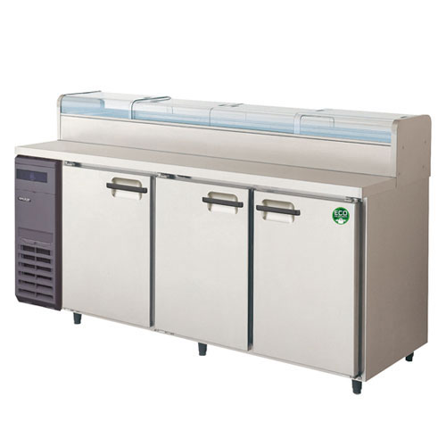 フクシマガリレイ ネタケース付コールドテーブル LCW-180RX-NCF ノンフロン 受注生産品