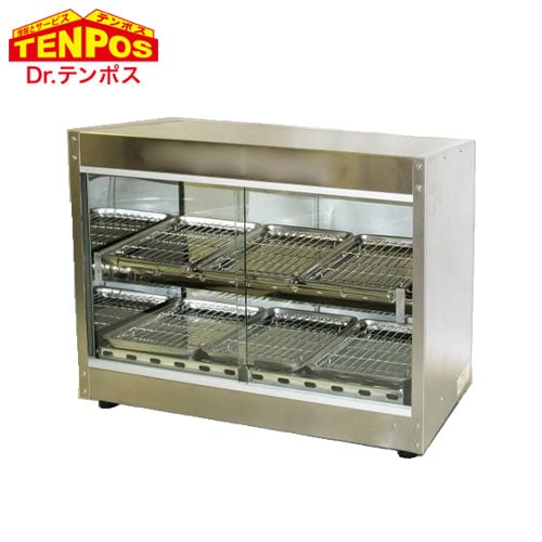 テンポスバスターズ ホットショーケース 幅600mm TBHS-600SK