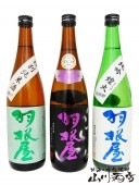 羽根屋 720ml ×3本セット / 富山県 富美菊酒造 【 4568 】 【 送料無料 】 【 要冷蔵 】 【 贈答用箱付き日本酒セット 】|羽根屋(はねや)|日本酒