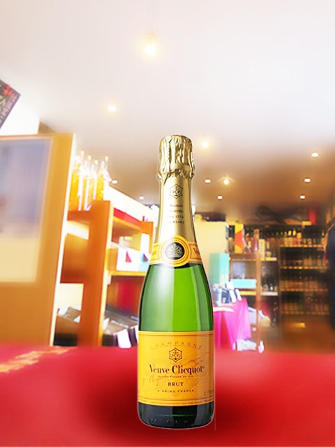 ヴーヴクリコポンサルダンイエローラベルブリュットハーフ375ml