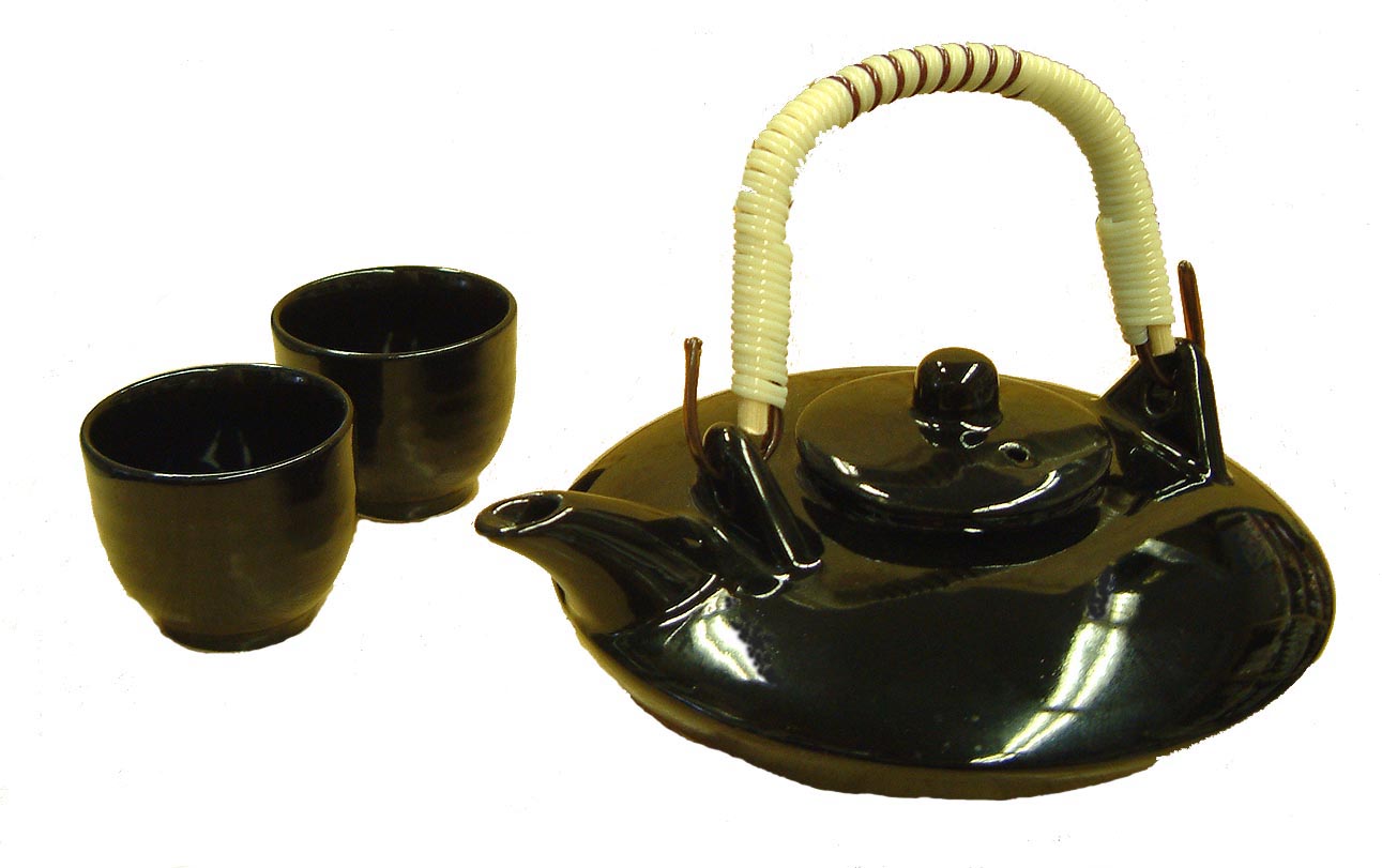 黒ジョカ1合半 ( おちょこ2個付き ) 【 536 】 【 酒器 】 | 酒器