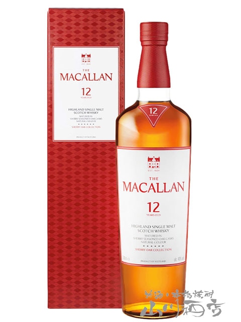 ザ・マッカラン12年 700ml / マッカラン蒸留所 【 3774 】 【 スコッチ