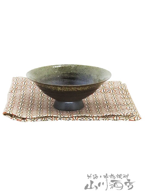 大日本薩摩焼大森作平盃桐箱付き 大日本薩摩焼大森作平盃桐箱付き