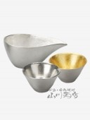 能作 ( のうさく ) 錫 ( すず ) 製片口 ( 小 ) ・盃喜器 ( きき ) ２ヶセット 【 5046 】 【 酒器 】 【 専用箱付き 】|能作|酒器