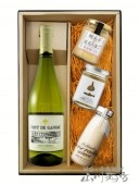 ポン・ド・ガサックブラン 750ml  +ディップ3種セット 【 5227 】 【 送料無料 】 【 フランス白ワイン・おつまみセット 】|ワインセット|ワイン