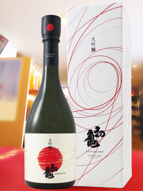 初亀 ( はつかめ ) 大吟醸 愛 化粧箱入り 720ml / 初亀醸造 静岡県