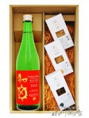 初亀 べっぴん 辛2 ( からから ) 純米吟醸 720ml ＋ おつまみ豆腐3点セット【6118】【 要冷蔵 】【 送料無料 】【 おつまみセット 】|初亀(はつかめ)|日本酒