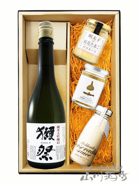 獺祭 純米大吟醸45 720ml ＋ ディップ3種セット【 6335 】【 日本酒