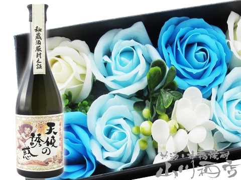 天使の誘惑 720ml ＋ シャボンフラワーセット【 7853 】【 芋焼酎