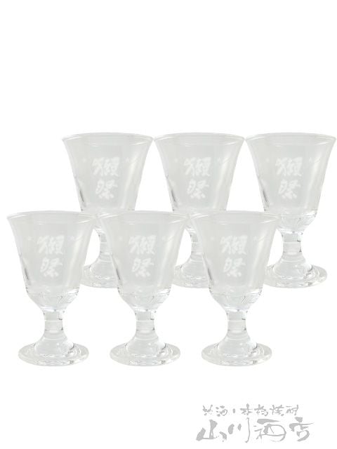 獺祭 （ だっさい ） 貴人（ あてびと ） グラス 6個セット / 山口県