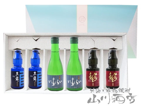 日本酒 飲み比べ 飲み切りサイズ 6本セット ( 黒龍 吟のとびら 吟醸酒
