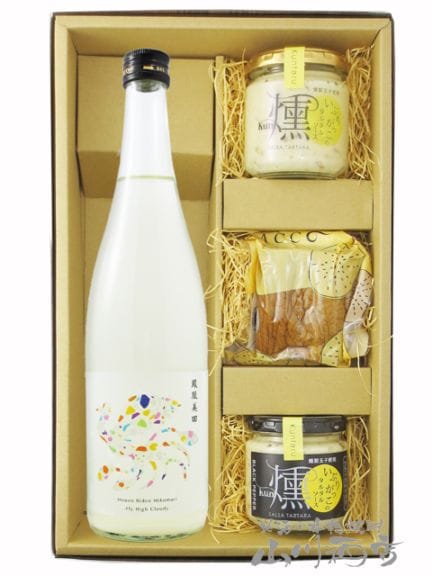 鳳凰美田 ( ほうおうびでん ) ミクマリ 720ml + いぶりがっこ3点セット