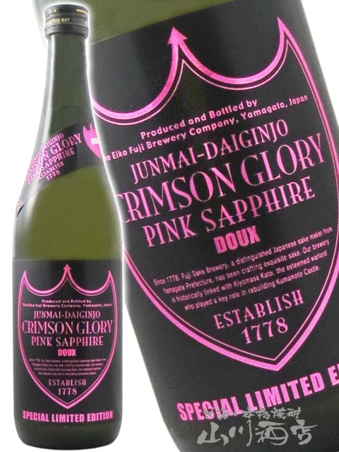 �ɸ��ڻ� ( ���������դ� )  �������� ̵�ɲḶ�� CRIMSON GLORY ( ����ॾ�� �������꡼ ) PINK SAPPHIRE ( �ԥ� ���ե����� )  720ml / ������ �ڻμ�¤�� 9362 �ۡ� ���ܼ� �ۡ� ����¢ ��