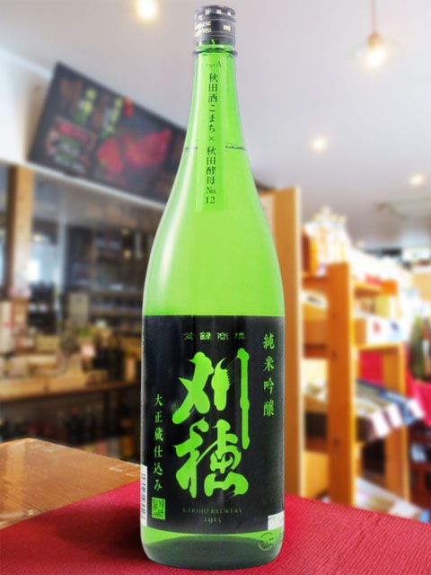 刈穂 ( かりほ ) 純米吟醸 Type A 1.8L / 秋田県 秋田清酒【 9477