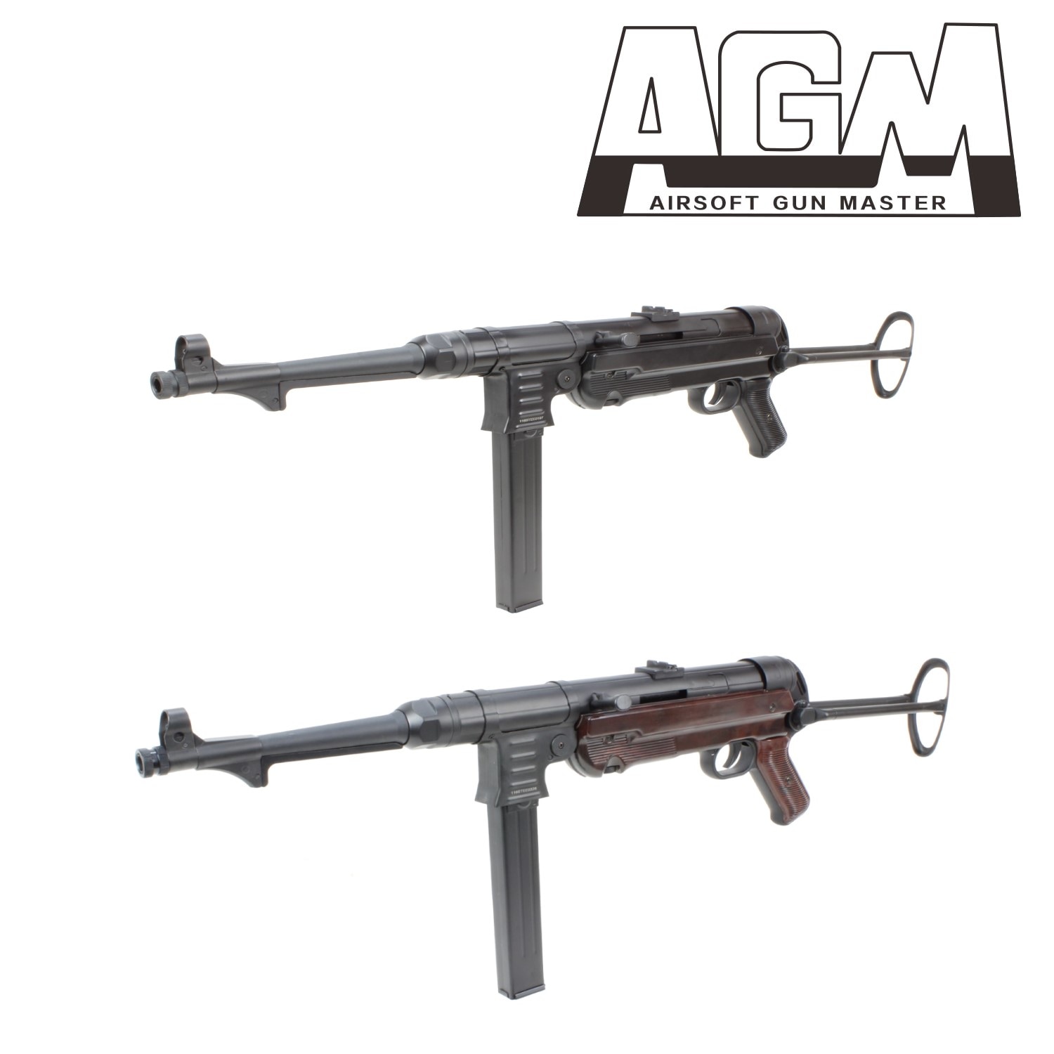 トイガン AGM mp40 AGM MP40 電動ガン ブラウン【WW2 ドイツ軍タイプ レザー