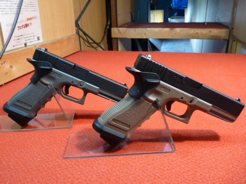 G17カスタム　フォリッジ・グリーン エアガン ガスガン 東京マルイ 楽天市場】東京マルイ ガスブローバック G17カスタム フォリッジ