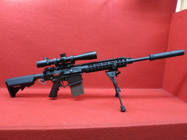 店内全品5％OFFクーポン】ARESメタルレシーバー電動ガン SR25K