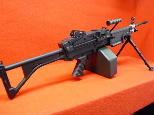ミニミ M249用 バイポット 金属製 検) A&K G&P top マルイ A&K