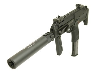 LayLax MP7・QDサイレンサー・マルイ電動/ガス共用 サバゲー