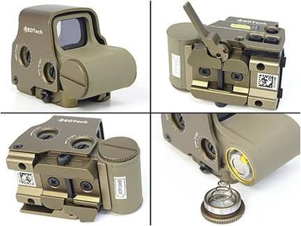 Eo-Tech XPS3 EXTREMEタイプ・ホロサイトQDマウント サイドスイッチ