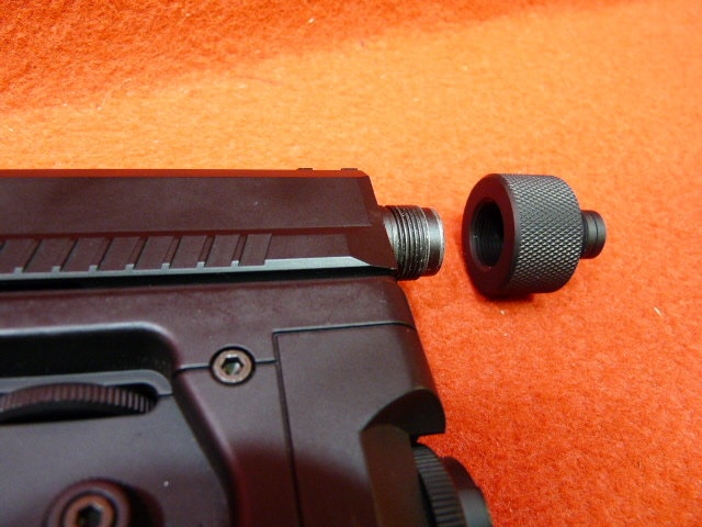 KM企画・マルイ/KSC US-ソーコムMk23 逆ネジサイレンサー